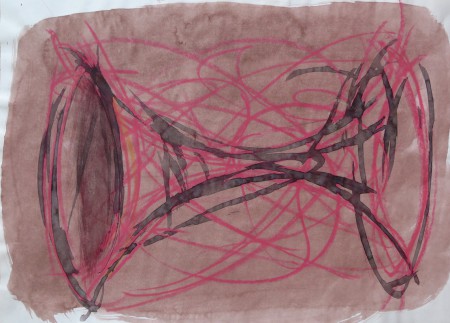 Passaggio 2 - 42x30 cm. - 1998